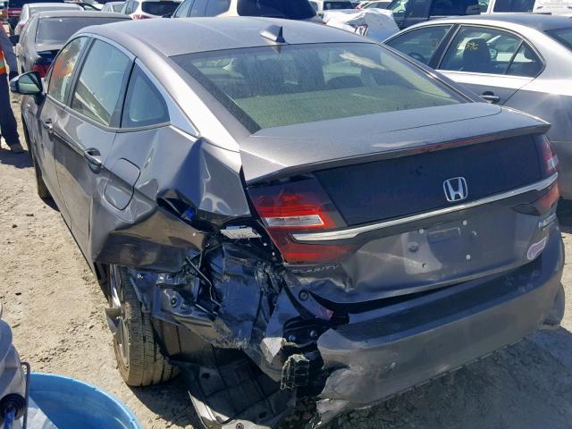 JHMZC5F39JC018718 - 2018 HONDA CLARITY TO GRAY photo 3