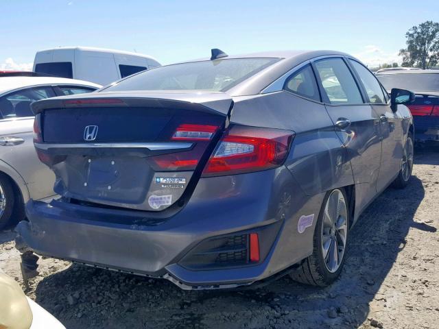 JHMZC5F39JC018718 - 2018 HONDA CLARITY TO GRAY photo 4