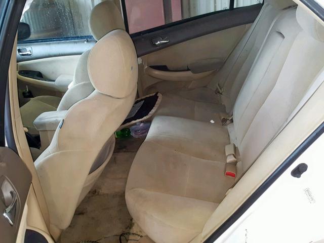 3HGCM56447G700782 - 2007 HONDA ACCORD LX WHITE photo 6