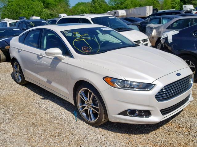 3FA6P0K97DR288774 - 2013 FORD FUSION TIT WHITE photo 1