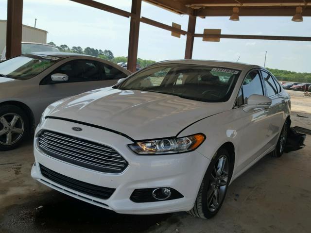 3FA6P0K97DR288774 - 2013 FORD FUSION TIT WHITE photo 2