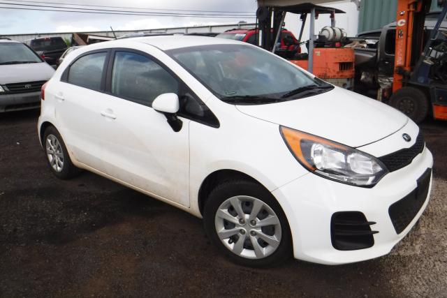 KNADM5A37H6036947 - 2017 KIA RIO LX WHITE photo 1