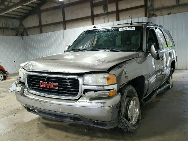 1GKEK13Z33J281889 - 2003 GMC YUKON GRAY photo 2