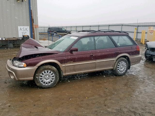 4S3BG6856X7647706 - 1999 SUBARU LEGACY OUT MAROON photo 9