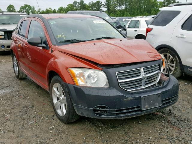 1B3CB4HA0AD635162 - 2010 DODGE CALIBER SX ORANGE photo 1