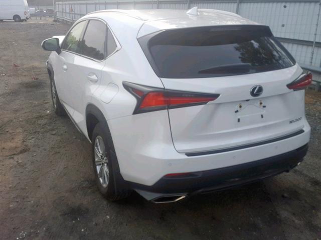 JTJBARBZ0K2179795 - 2019 LEXUS NX 300 WHITE photo 3