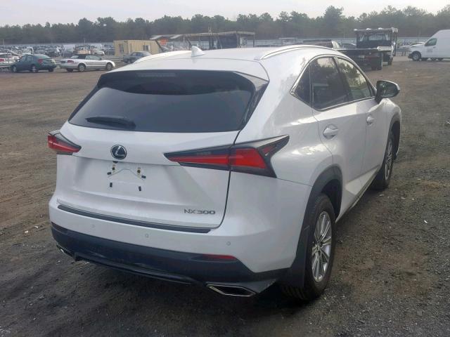 JTJBARBZ0K2179795 - 2019 LEXUS NX 300 WHITE photo 4