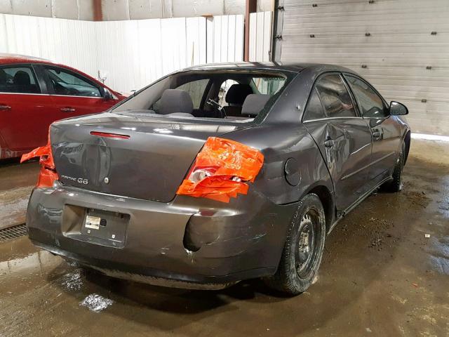 1G2ZF55B064238658 - 2006 PONTIAC G6 SE GRAY photo 4