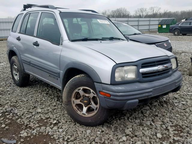 2CNBJ734016936492 - 2001 CHEVROLET TRACKER ZR GRAY photo 1