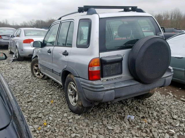 2CNBJ734016936492 - 2001 CHEVROLET TRACKER ZR GRAY photo 3