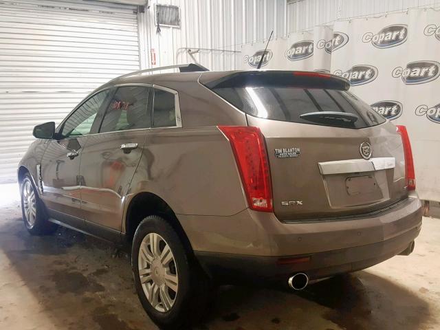 3GYFNAE35CS612495 - 2012 CADILLAC SRX LUXURY BROWN photo 3