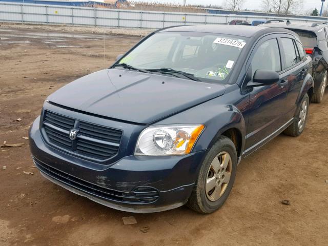 1B3HB28C48D509389 - 2008 DODGE CALIBER BLUE photo 2