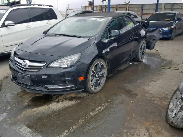 W04WT3N56GG143781 - 2016 BUICK CASCADA PR BLACK photo 2