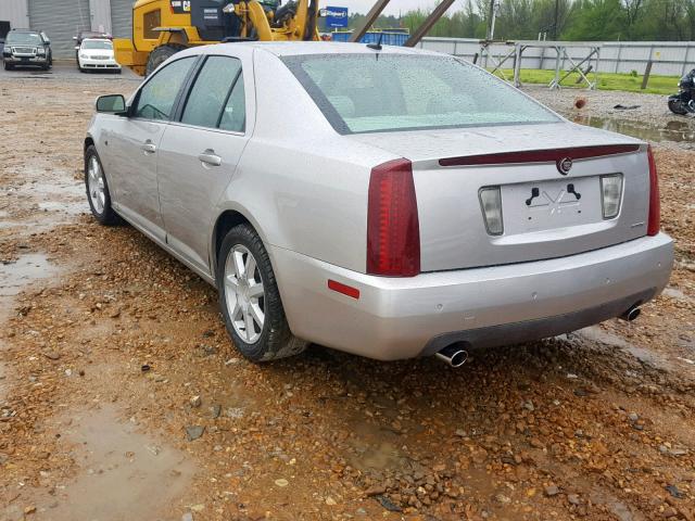 1G6DW677750126324 - 2005 CADILLAC STS SILVER photo 3
