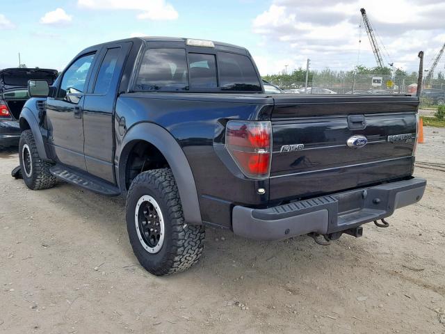 1FTFX1R66EFB81855 - 2014 FORD F150 SVT R BLACK photo 3