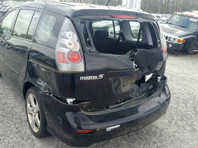 JM1CR293960103972 - 2006 MAZDA 5 BLACK photo 9