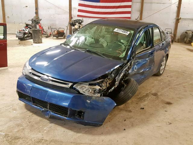 1FAHP36N29W218864 - 2009 FORD FOCUS SES BLUE photo 2