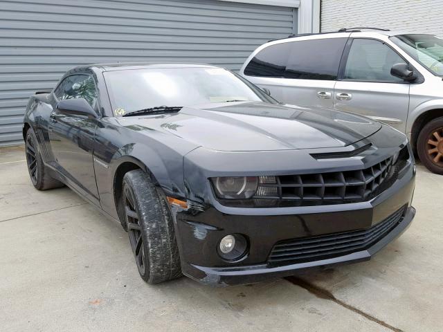 2G1FK1EJ9D9158935 - 2013 CHEVROLET CAMARO 2SS BLACK photo 1