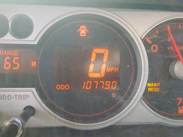 JTLKE50EX91065601 - 2009 TOYOTA SCION XB ნაცრისფერი ფოტო 8