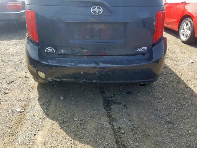 JTLKE50EX91065601 - 2009 TOYOTA SCION XB ნაცრისფერი ფოტო 9