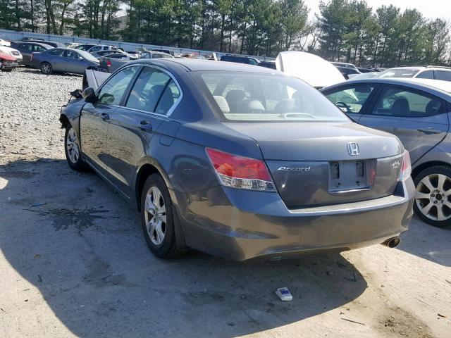 1HGCP26429A163952 - 2009 HONDA ACCORD LXP GRAY photo 3