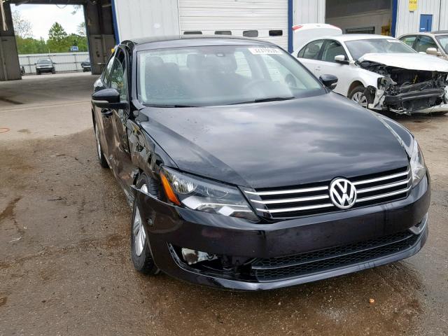 1VWAT7A33EC081320 - 2014 VOLKSWAGEN PASSAT S BLACK photo 1