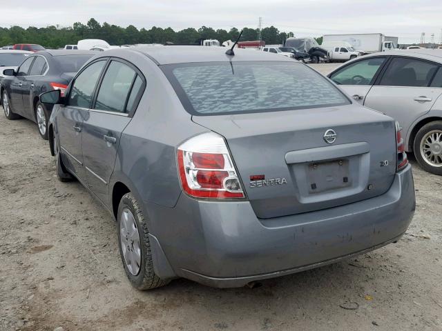 3N1AB61E07L726355 - 2007 NISSAN SENTRA 2.0 GRAY photo 3