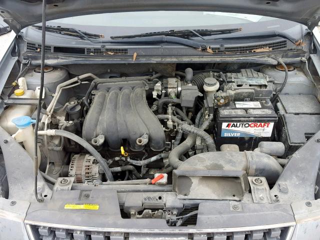 3N1AB61E07L726355 - 2007 NISSAN SENTRA 2.0 GRAY photo 7