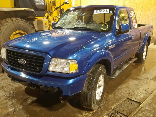 1FTZR15E39PA25079 - 2009 FORD RANGER SUP BLUE photo 2