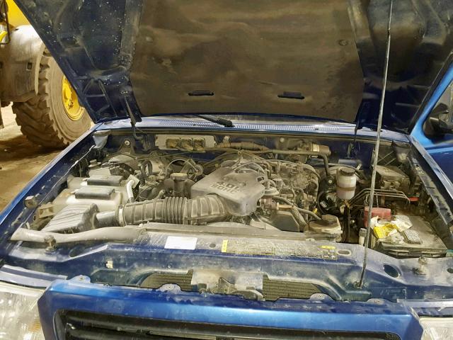 1FTZR15E39PA25079 - 2009 FORD RANGER SUP BLUE photo 7