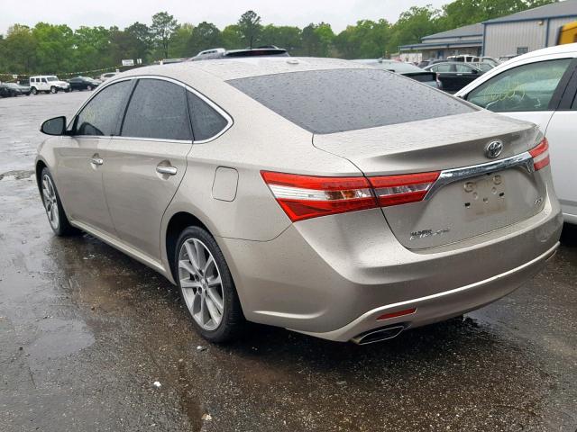 4T1BK1EB3FU178405 - 2015 TOYOTA AVALON XLE BEIGE photo 3