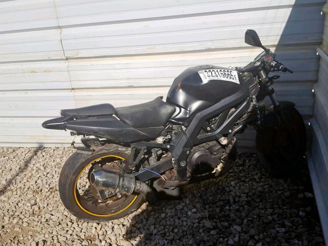 JS1VP53A072100465 - 2007 SUZUKI SV650 BLACK photo 9