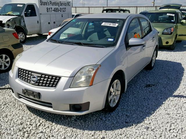 3N1AB61E17L644652 - 2007 NISSAN SENTRA 2.0 SILVER photo 2