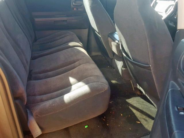 1B7HG48N32S706019 - 2002 DODGE DAKOTA QUA GRAY photo 6