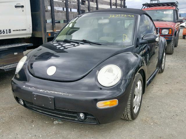 3VWCM31YX4M311572 - 2004 VOLKSWAGEN NEW BEETLE 黑色 照片 2