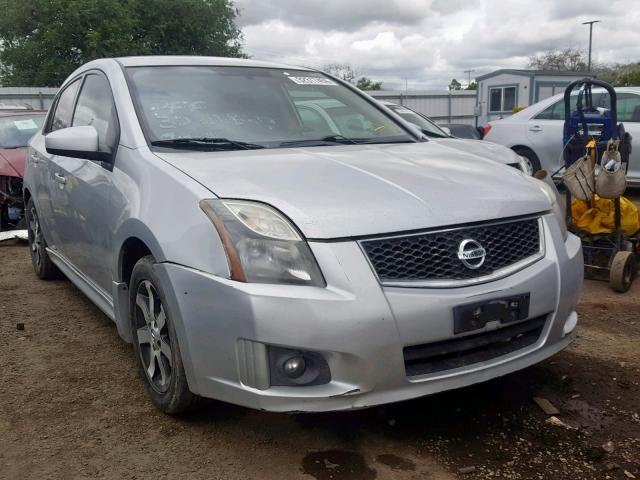 3N1AB6AP8CL661458 - 2012 NISSAN SENTRA 2.0 SILVER photo 1