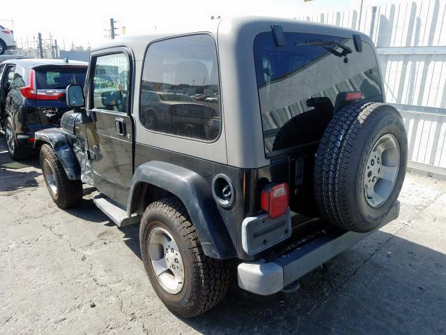 1J4FA59S73P335156 - 2003 JEEP WRANGLER / TJ SAHARA  photo 3