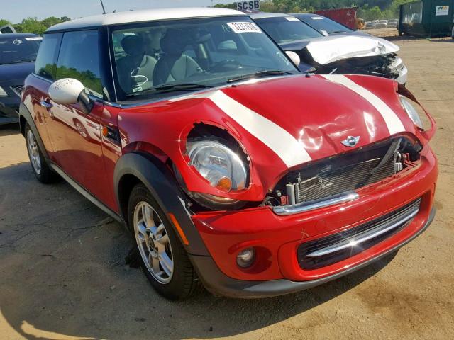 WMWSU3C50DT684586 - 2013 MINI COOPER RED photo 1