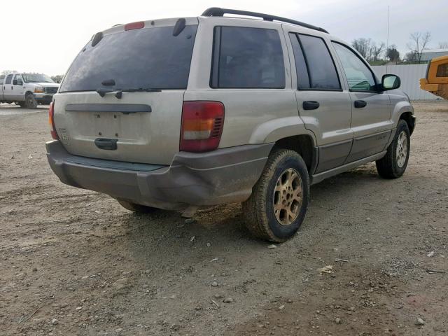 1J4GW48S43C516756 - 2003 JEEP GRAND CHER BEIGE photo 4