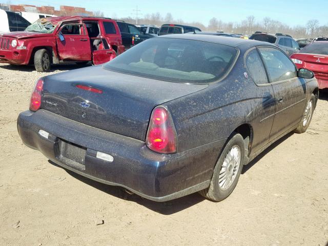 2G1WW12E6Y9206215 - 2000 CHEVROLET MONTE CARL 蓝色 照片 4