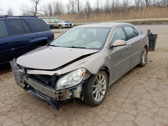1G1ZK57718F238023 - 2008 CHEVROLET MALIBU LTZ 棕色 照片 2