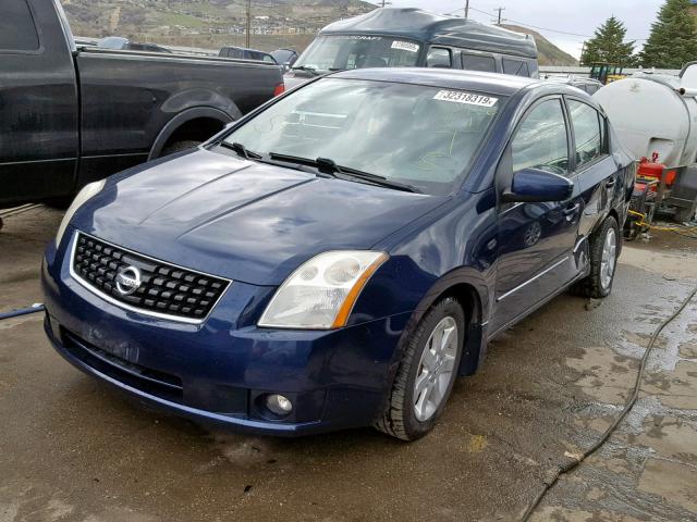 3N1AB61E49L663246 - 2009 NISSAN SENTRA 2.0 BLUE photo 2