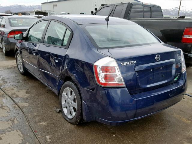 3N1AB61E49L663246 - 2009 NISSAN SENTRA 2.0 BLUE photo 3