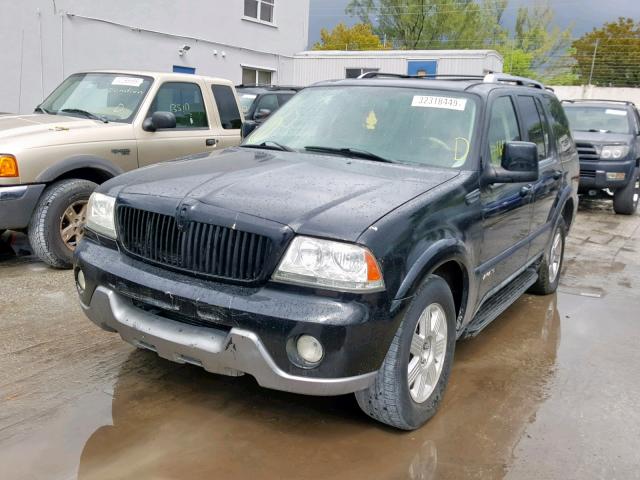 5LMEU78H93ZJ21082 - 2003 LINCOLN AVIATOR 黑色 照片 2