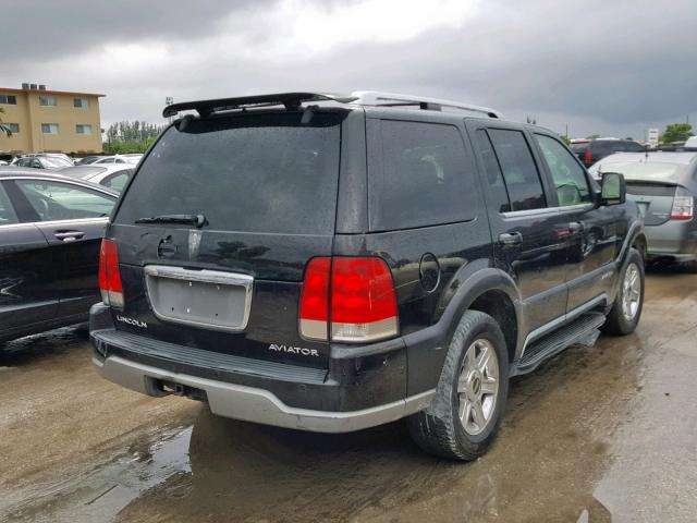 5LMEU78H93ZJ21082 - 2003 LINCOLN AVIATOR 黑色 照片 4