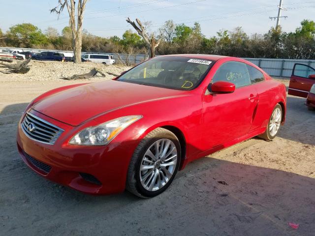 JNKCV64E18M106662 - 2008 INFINITI G37 BASE  photo 2