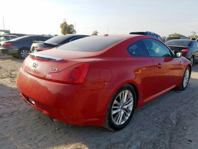 JNKCV64E18M106662 - 2008 INFINITI G37 BASE  photo 4