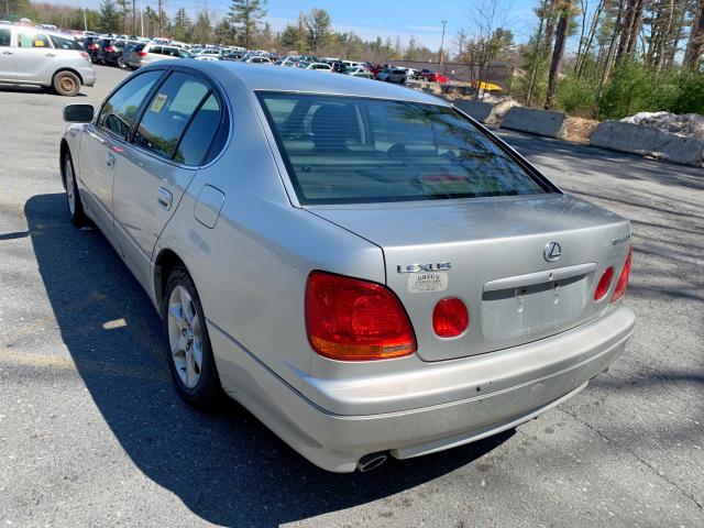 JT8BD69S310124400 - 2001 LEXUS GS 300 SILVER photo 4