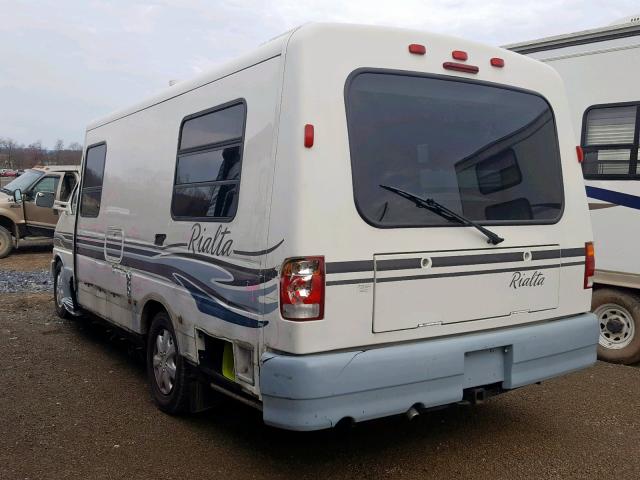 WV3AH2703XH118437 - 1999 WINNEBAGO EUROVAN WHITE photo 3