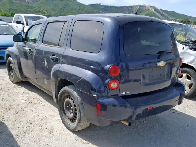 3GNCA13D38S706017 - 2008 CHEVROLET HHR LS ლურჯი ფოტო 3